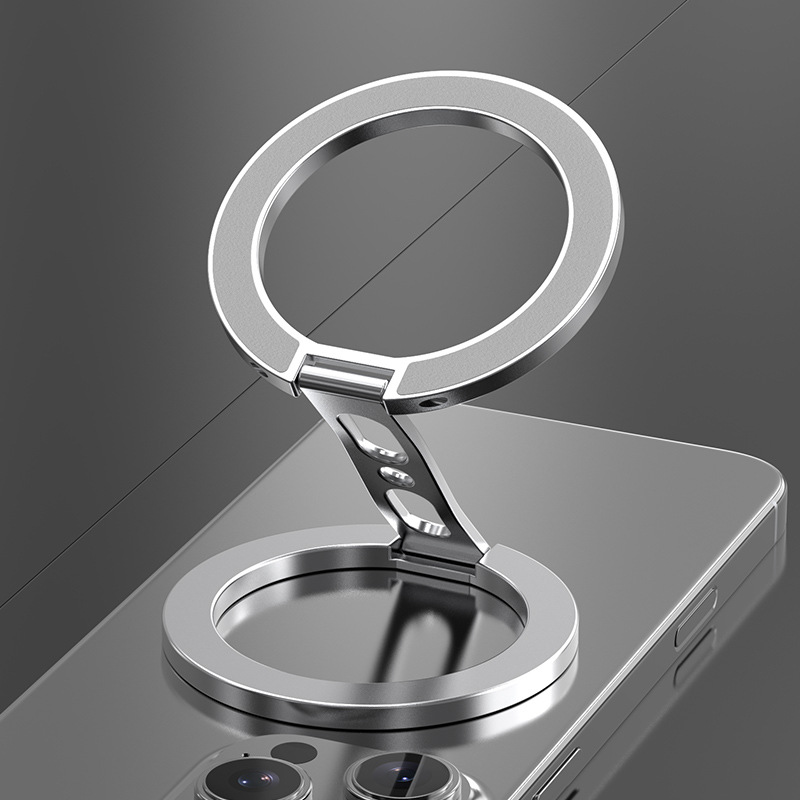 스탠드 핸드폰 지지대 데스크톱 반지 고리 접기 크로스보더 아마존 신제품 magsafe 양면 자기 흡입