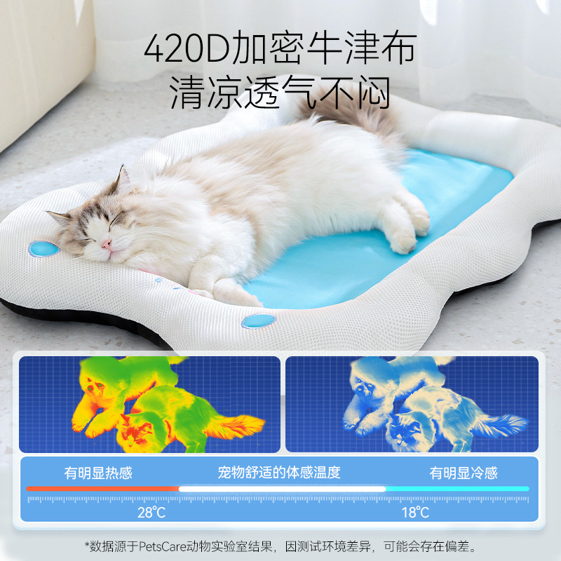 Gatos de primavera y verano, animales frescos, lindos y divertidos, guaridas para gatos con formas especiales, perreras para perros, perreras para mascotas, productos para alfombrillas para perros