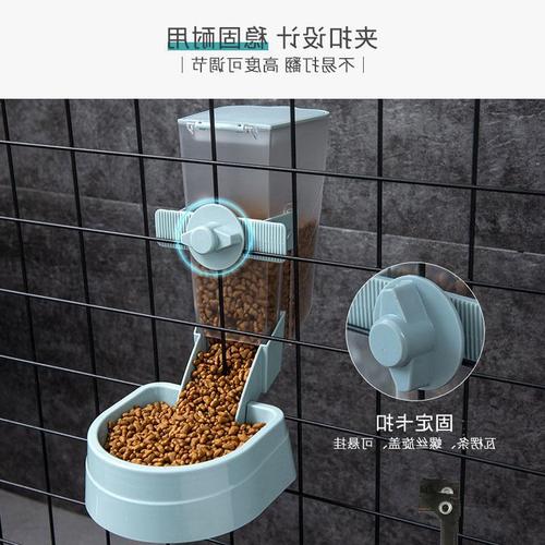 Rabbit automatic feeder large capacity drinking water rabbit food feeding bowl anti-overturning pet rabbit eating bowl