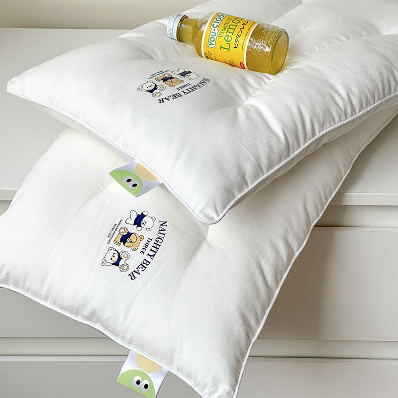 Pure Cotton Kidsren's Pillow Core Class a Pure Cotton Baby Pillow Primary School Student Pillow Core Toddler Low Pillow Kids Cartoon Pillow Pure Cotton Kidsren's Pillow Core Class a Pure Cotton Baby Pillow Primary School Student Pillow Core Toddler Low Pillow Kids Cartoon Pillow
