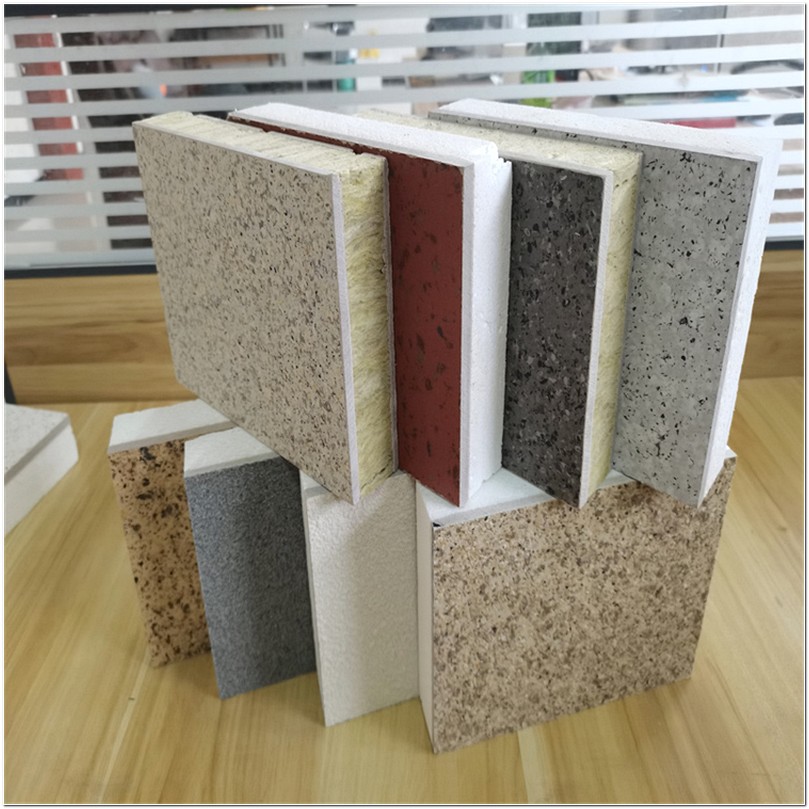 190mm厚内墙保温板一体板 外墙保温陶瓷装饰一体板