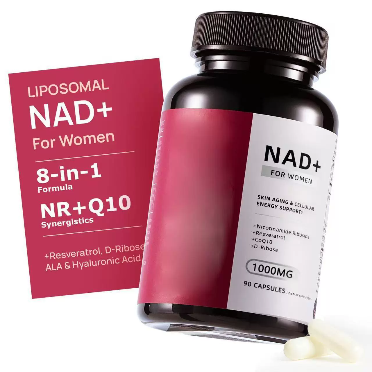 Капсулы NAD с никотинамидом и рибозидом, прямые поставки с фабрики, Spot TK Amazon, трансграничная торговля.