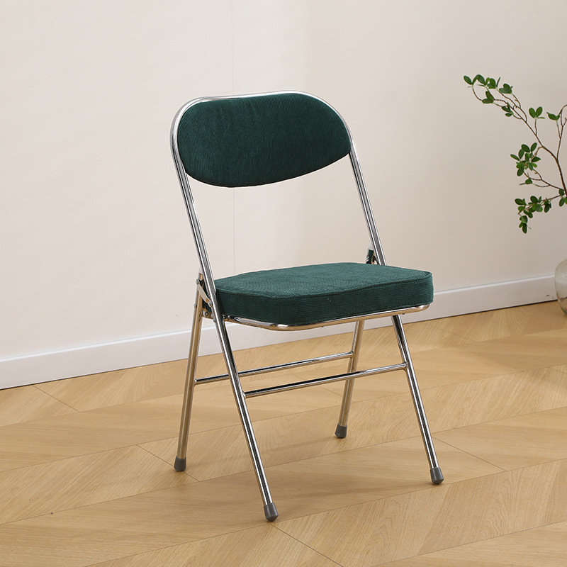 전기 도금된 다리 짙은 녹색 코듀로이 천