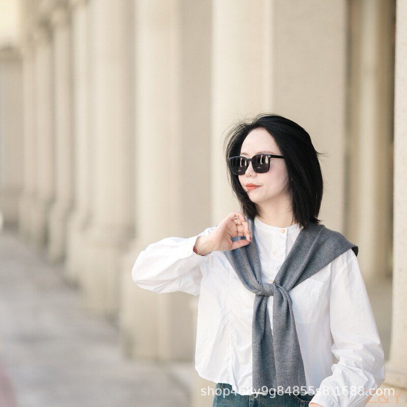Korean Style New Wool Blend Dress Knitted Shawl Women's Shoulder Protector Outerwear Versatile Layered Knotted Shoulder Wrap Korean Style New Wool Blend Dress Knitted Shawl Women's Shoulder Protector Outerwear Versatile Layered Knotted Shoulder Wrap