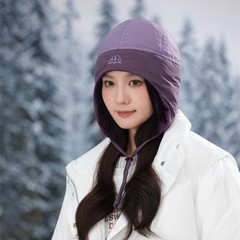 女士冬季加厚保暖护耳帽子雷锋帽户外骑行防寒滑雪加厚帽