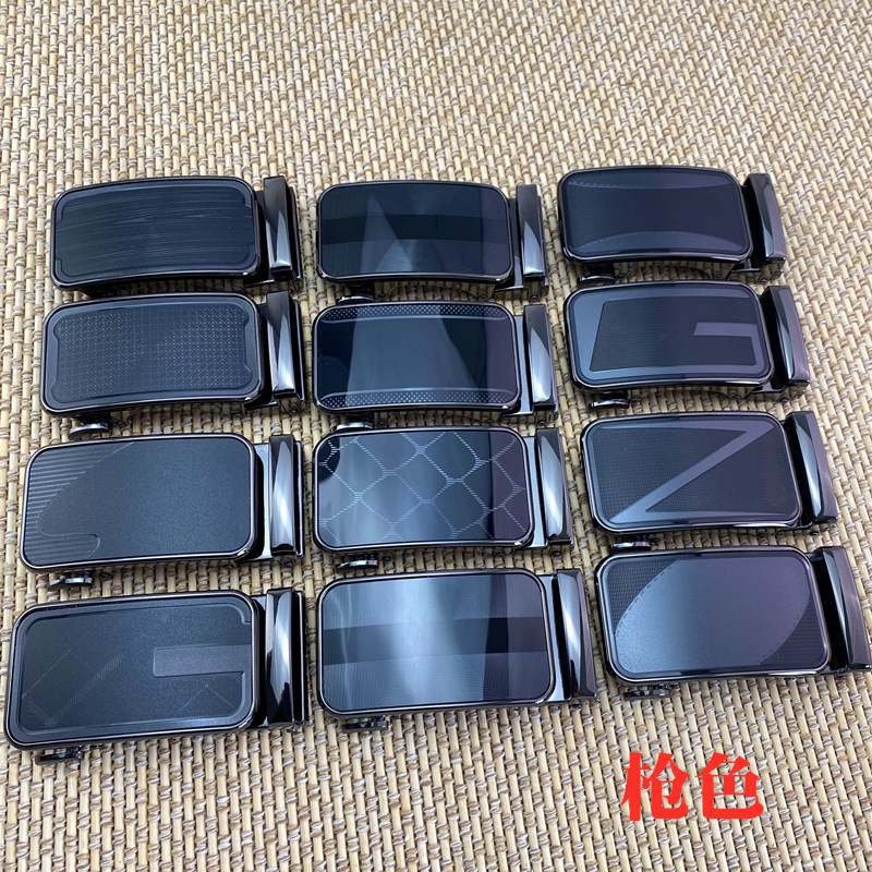 Hebilla de cinturón de resorte 4CM para hombre hebilla automática casual hebilla de cinturón de lentejuelas cd hebilla de bolsa pantalones de exhibición líder al por mayor