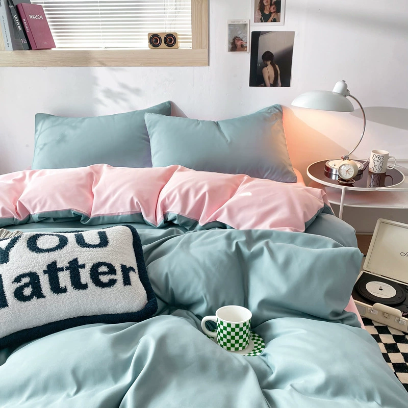 Cream duvet cover от 盛邦荣, универсальное хлопковое постельное белье, набор 3 предмета, набор 4 предмета