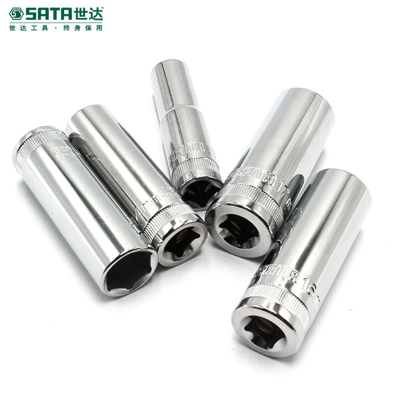 世达 12407系列角长套筒快扳内六角套筒头子套头