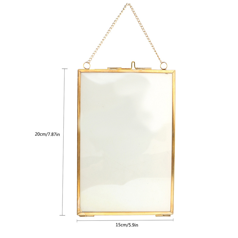 European and American Retro Picture Frame Antique Metal Crafts Simple Photo Frame Glass Plant Specimen Frame Painting Clip Metal Photo Frame European and American Retro Picture Frame Antique Metal Crafts Simple Photo Frame Glass Plant Specimen Frame Painting Clip Metal Photo Frame