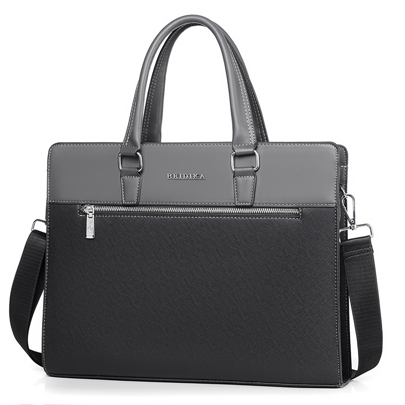 Cross-border high-quality men's briefcase Korean-style business men's computer bag office bag gift agency conference bag
