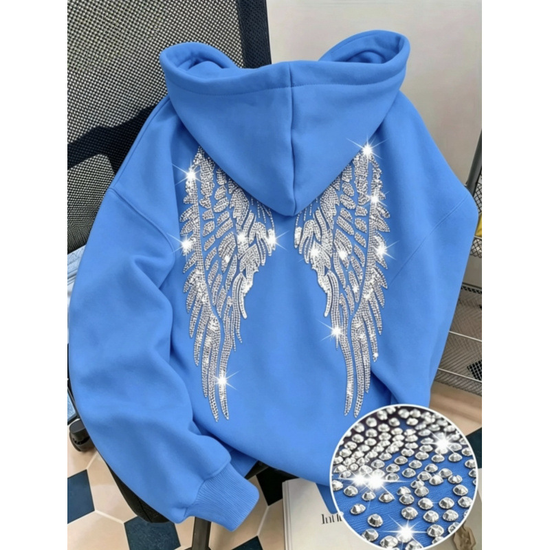 Lake blue-(hot diamond style) / XS
