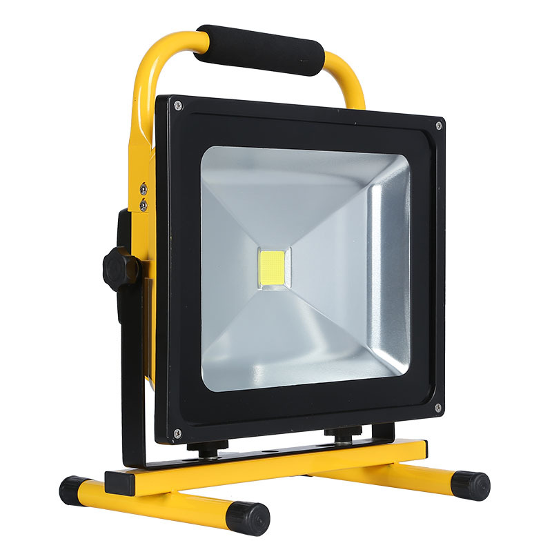 便携式充电应急投光灯户外野营灯泡锂电池移动地摊夜市超亮照明