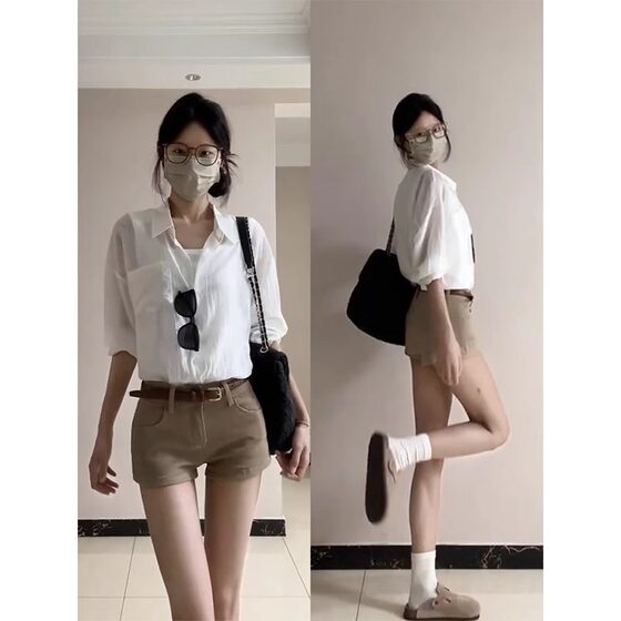 2025 New Summer French White Tencel Sunscreen Loose Shirt Coat Women's Blouse Lightweight Wear Top
