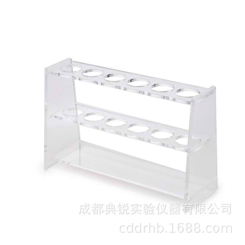 10ml 25ml 50ml 100ml有機ガラス比色管架6穴12穴24穴単列二列試験管架|undefined