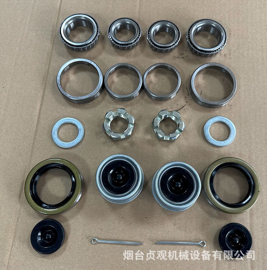 2 Sets 3500 LB Boat Trailer Axle Bearing Kits