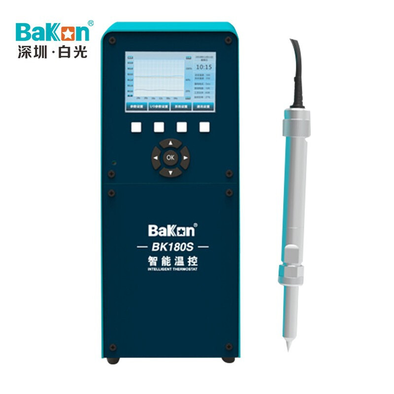 bakon白光智能数控电烙铁自动化可调温数显烙铁焊 BK180S（180W）