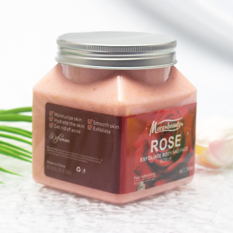 Exfoliante corporal de 350ml, limpieza profunda, piel de pollo exfoliante, piel hidratante y suave, exfoliante transfronterizo image 9