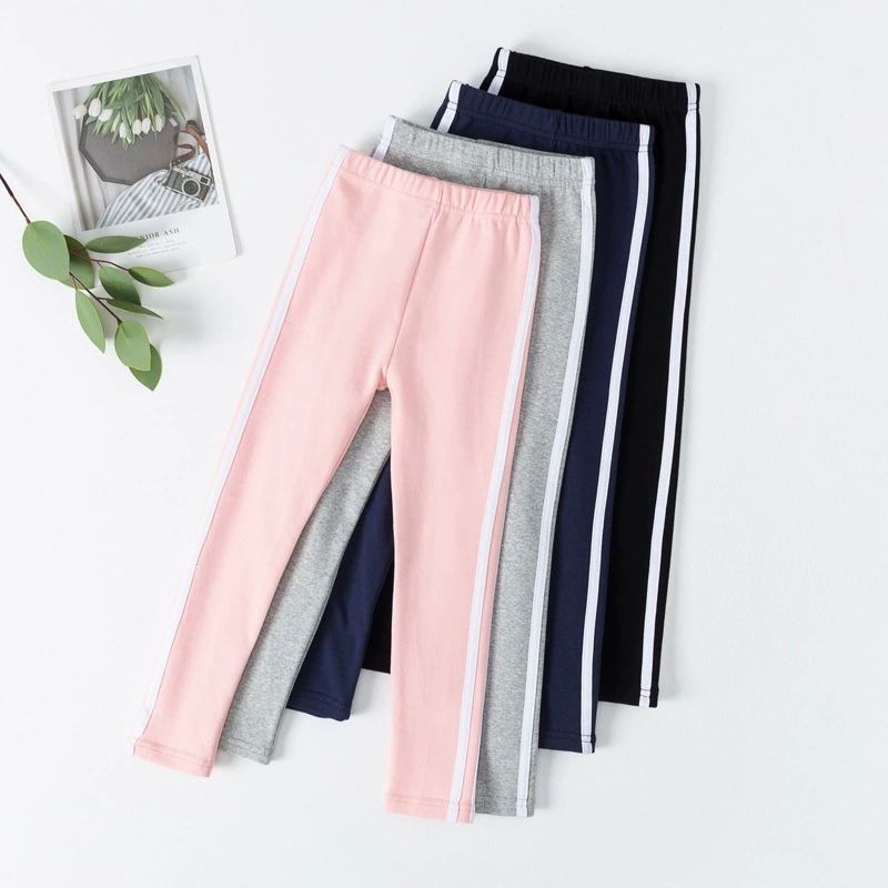Леггинсы, тонкие брюки девочки, детский комбинезон, slim fit
