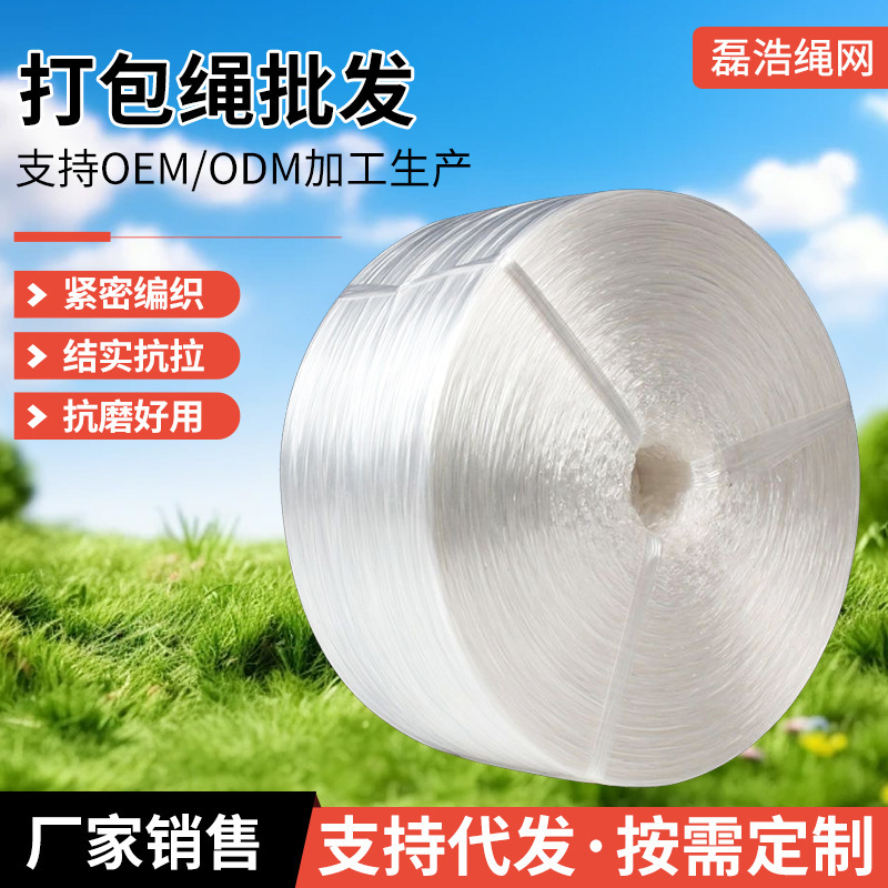 Packing Rope, Nylon Rope, Braided Rope, High Wear-Resistant Polypropylene, Factory Direct Shipment, Logistics Binding Rope, Drawstring