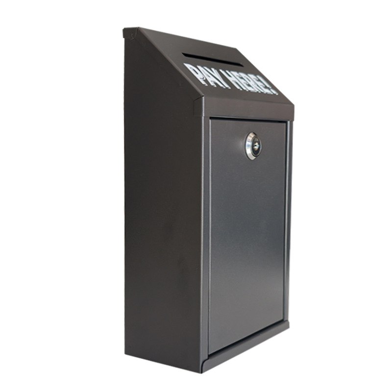 Cross-border best-selling creative metal piggy bank storage box, cross-border lockable safe, small opinion box, direct sales from manufacturer