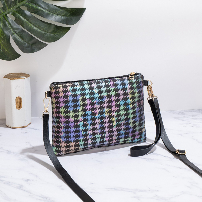Bolsas de comercio exterior al por mayor bolsas cuadradas de color 2025 nuevas mujeres de moda ocio simple bolsas de hombro