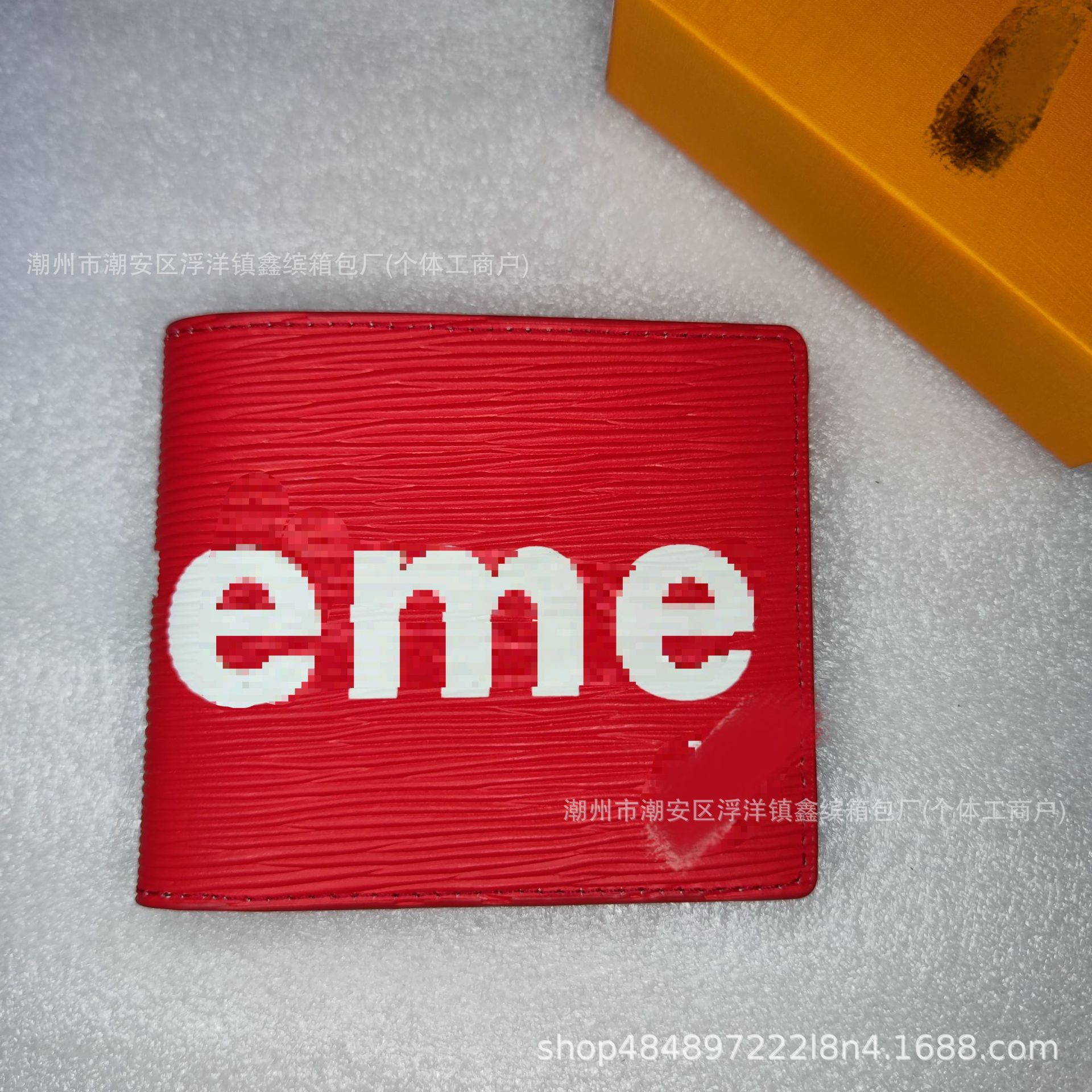 Cartera de moda de hombre transfronteriza europea y americana corta billetera de cuero real plegable para mujeres embalaje de cartera de suministro de comercio exterior Q217