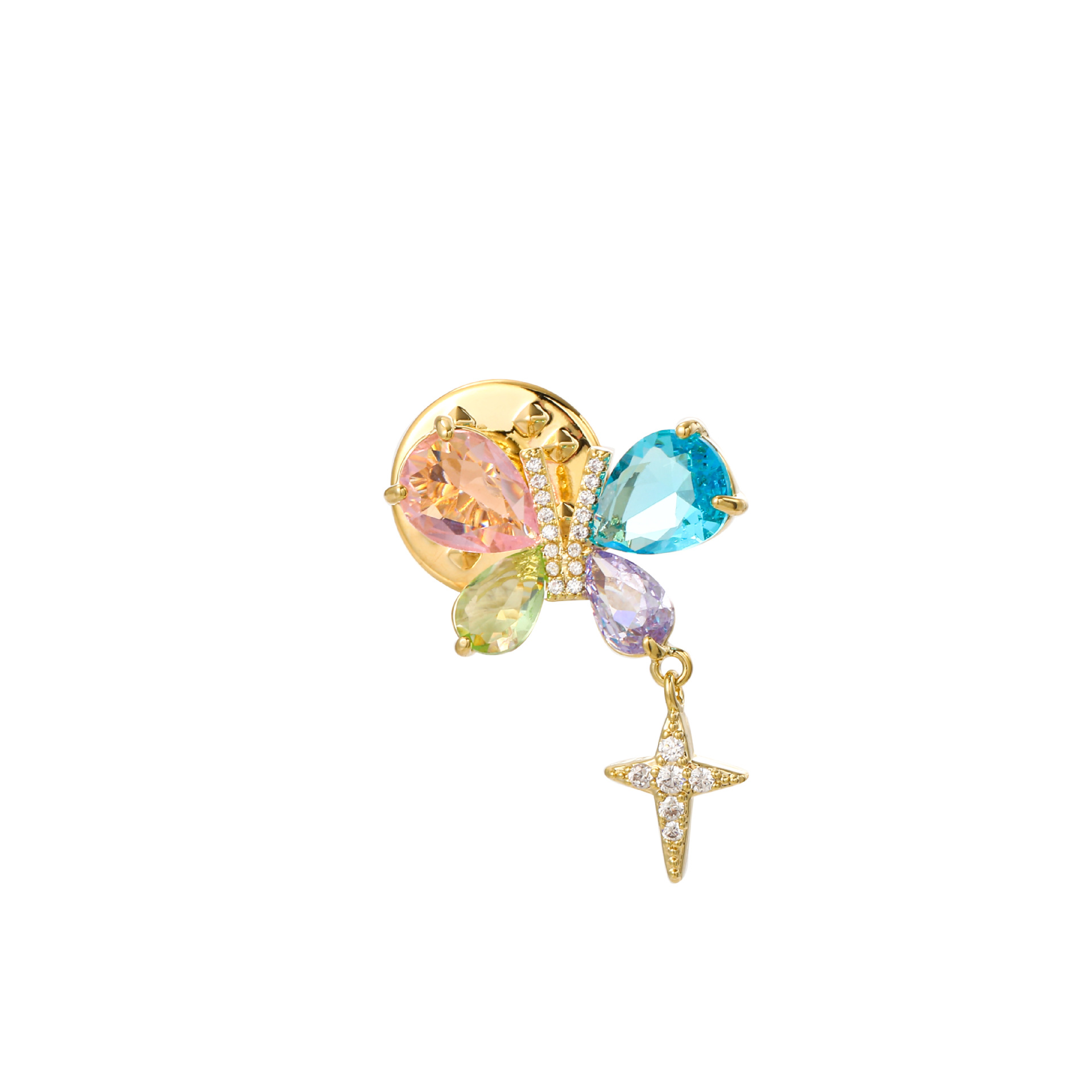 Elegante Mariposa Cobre Mujeres Broches display picture 3