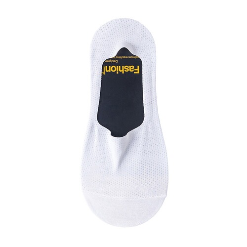 Men's summer boat socks, non-slip, non-falling, ice silk cotton bottom, invisible thin loafers, shallow socks, men's socks