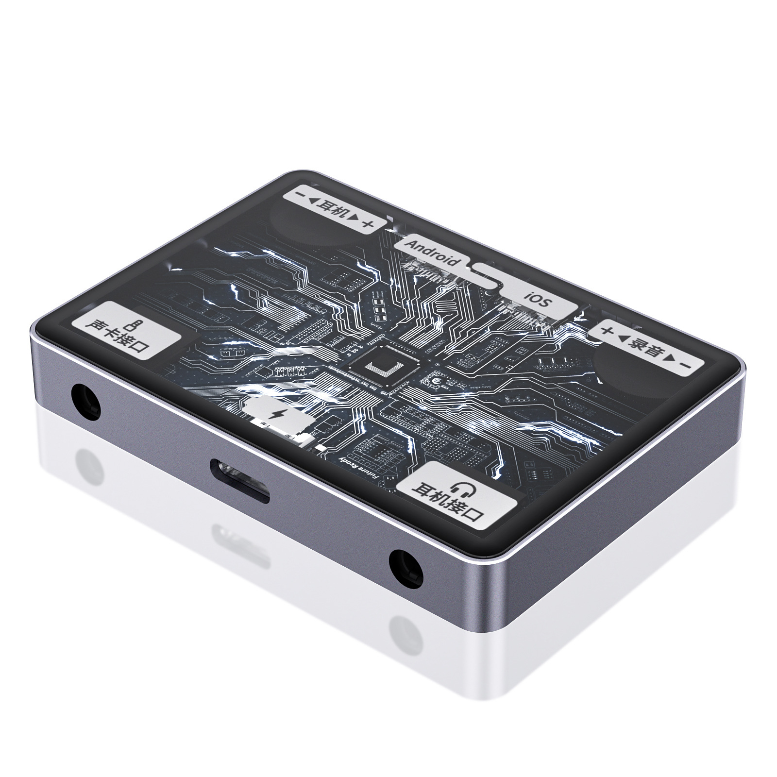 2024 nuevo producto es adecuado para Apple Type-C Live One Tarjeta de sonido estéreo en vivo K canción llamada convertidor de trigo