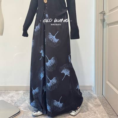 [Algodón] mujer verano 2024 cintura alta versátil retrógrada delgada una falda de busto