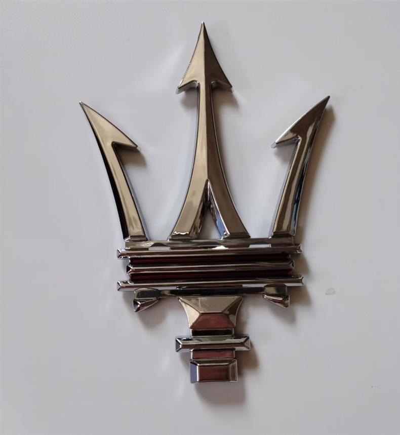 New Maserati emblem, Ghibli side emblem, Levante, President, Ghibli hood and tail emblem, modification