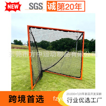 工厂直销长曲棍球网6X6x7ft lacrosse goal 便携折叠曲棍球网