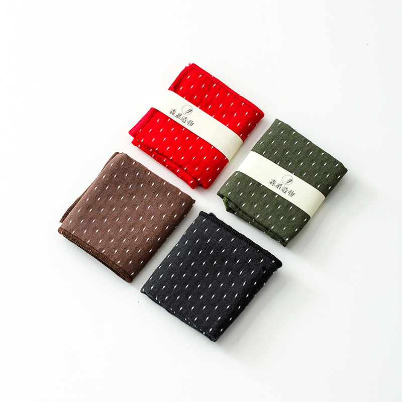 Japanese-Style Cotton and Linen Tea Towel Absorbent Cotton Square Tea Tablecloth Tea Towel Tea Ceremony Accessories Pot Towel Tea Ceremony Premium Tea Towel
