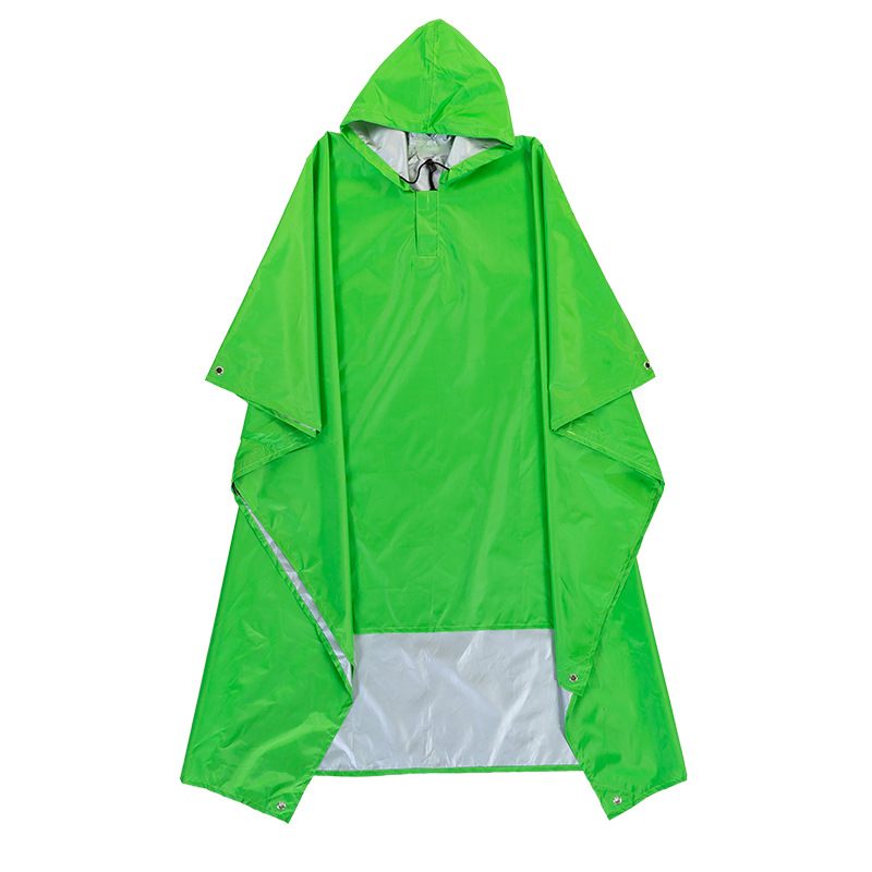 Tres en un impermeable mochila montañismo al aire libre senderismo poncho de una pieza unisex multi-funcional ultra-ligero Comercio exterior transfronterizo