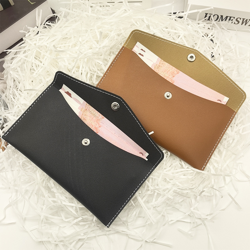 Monedero simple para mujer 2024 nuevo bolso de dinero largo delgado de una pieza Monedero de almacenamiento en efectivo para hombre