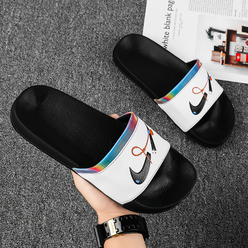 Men's slippers 2021 new trend summer wea...