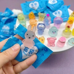夜光盲袋小動物かわいいミニ小物発光シミュレーション動物樹脂小プレゼント立体小盲袋