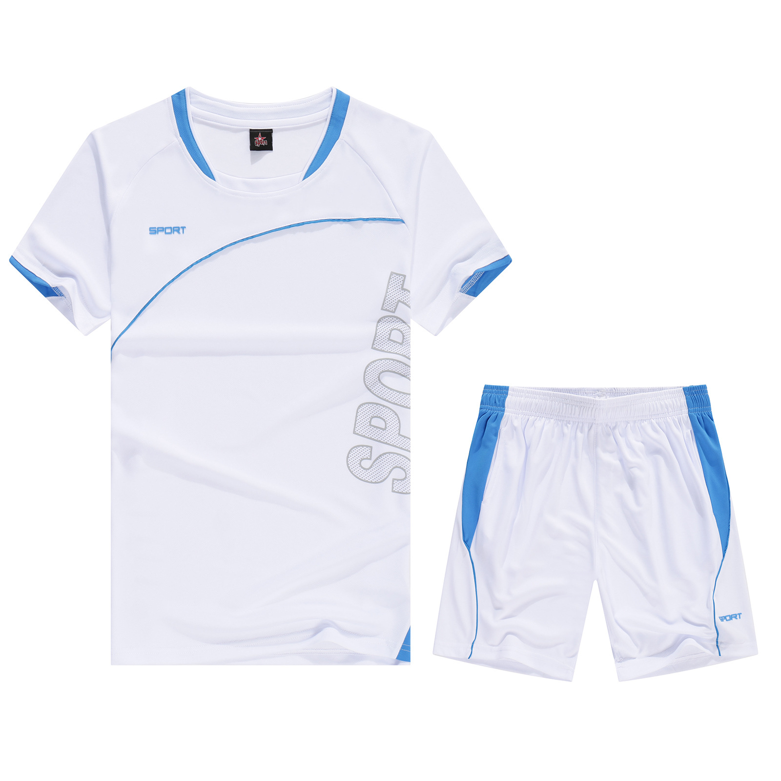 Venta directa de fábrica verano nuevo estilo de manga corta para hombres y mujeres ropa deportiva para correr, camiseta de fitness, ropa de entrenamiento de secado rápido transpirable