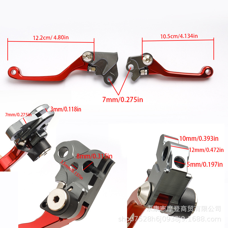 Off-Road Motorcycle Crf Xr250/Motard Crm250R/Ar Xr400Motard Horn Grip