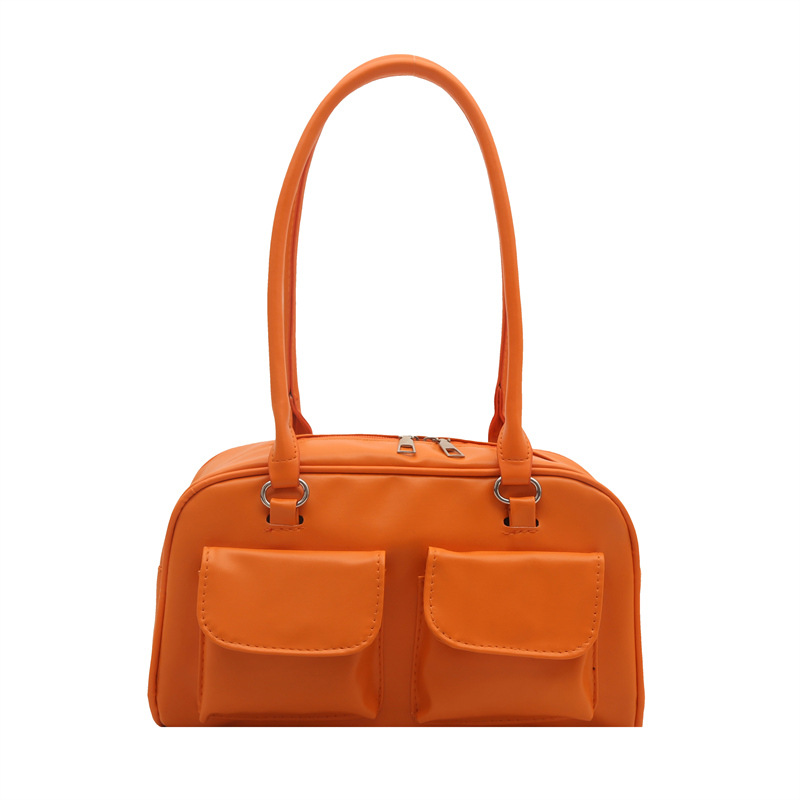 Niche Zhong 2025 estilo coreano en verano nuevo bolso de moda bolso de doble bolsillo de gran capacidad bolso de hombro de viaje