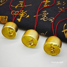 风铃挂饰diy金属风铃黄铜迷你铃铛材料配件 防盗铃圣诞小铃铛挂件