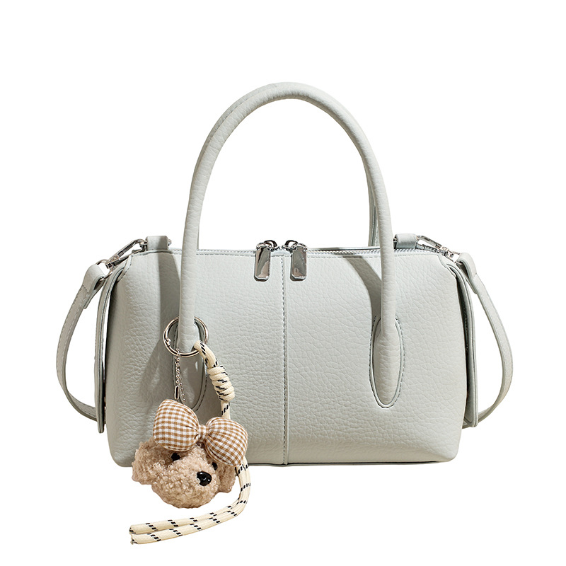2026 comercio exterior nuevo estilo lichi estampado moda versátil bolso de mano mano mano alta sensación de lujo ligero ocio mochila de viaje