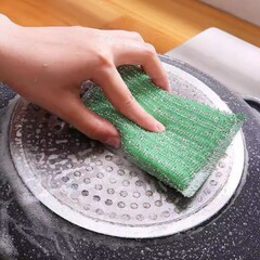 食器洗いスポンジ、家庭用キッチン用スチールウールスポンジ、鍋拭き、除染スポンジブロック、たわし、食器用布