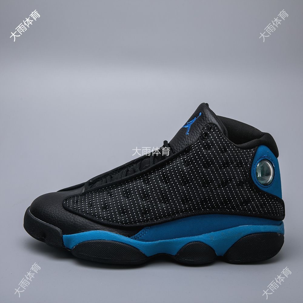 Zapatos de baloncesto transfronterizos aj13 de cabeza zapatos de baloncesto en blanco y negro Panda color blanco y azul obsidiana zapatos deportivos grandes para hombres y mujeres