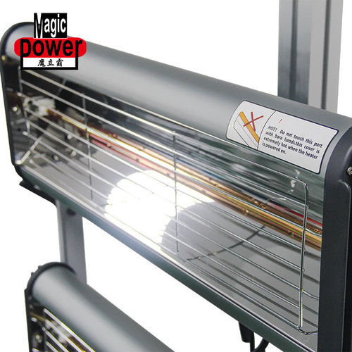 110V/220V two-light infrared paint booth car spray paint drying oven paint machine portable high-temperature baking oven