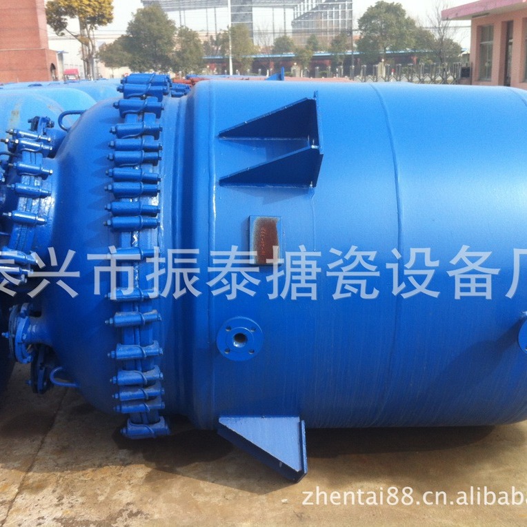 供应2000L开式搪玻璃反应釜