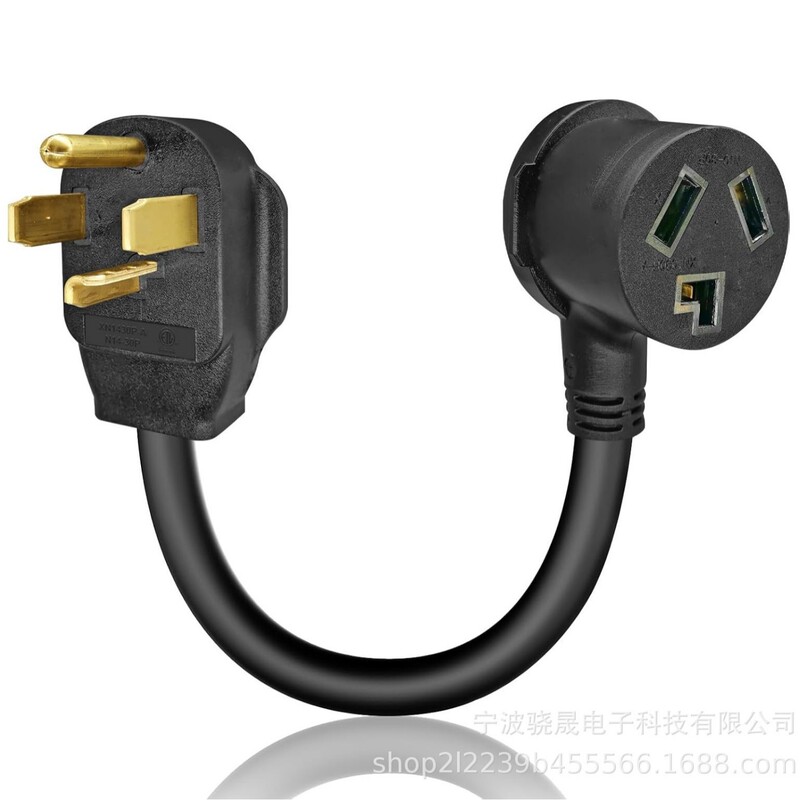 Nema 14-30, Nema 10-30, 3 to 4 Hole Dryer Plug Adapter