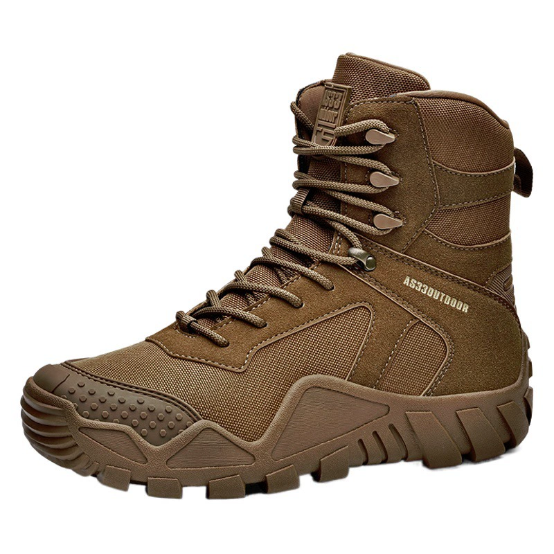 Ботинки Martin, мужские высокие ботинки с защитой от песка, весна и осень, новые рабочие ботинки, Модные дышащие ботинки для пустыни с высоким берцем для мальчиков, большие размеры