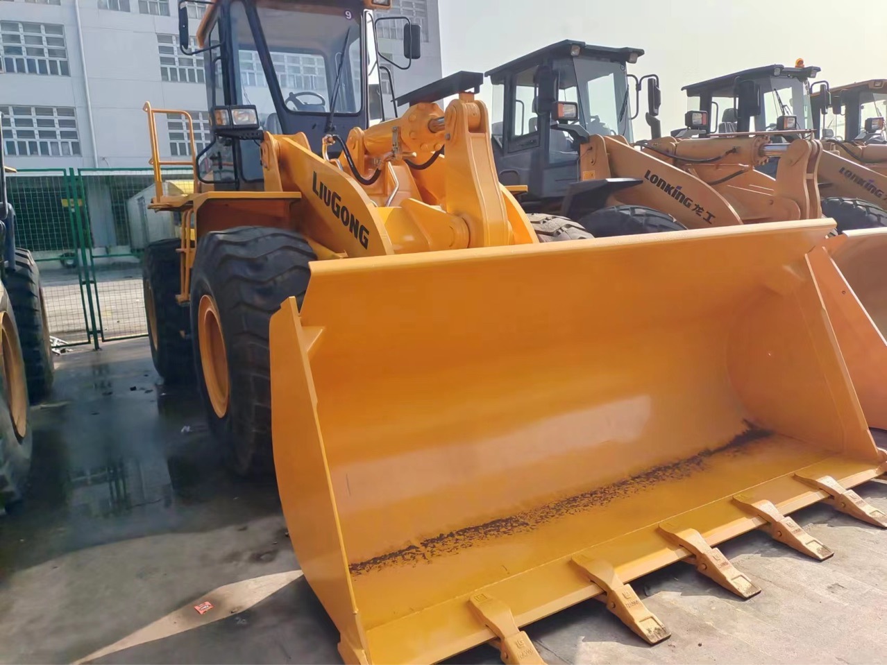 50 carretilla elevadora de segunda mano Liu Gong856 cargador Long Gong30 50 855 cargador electrónico