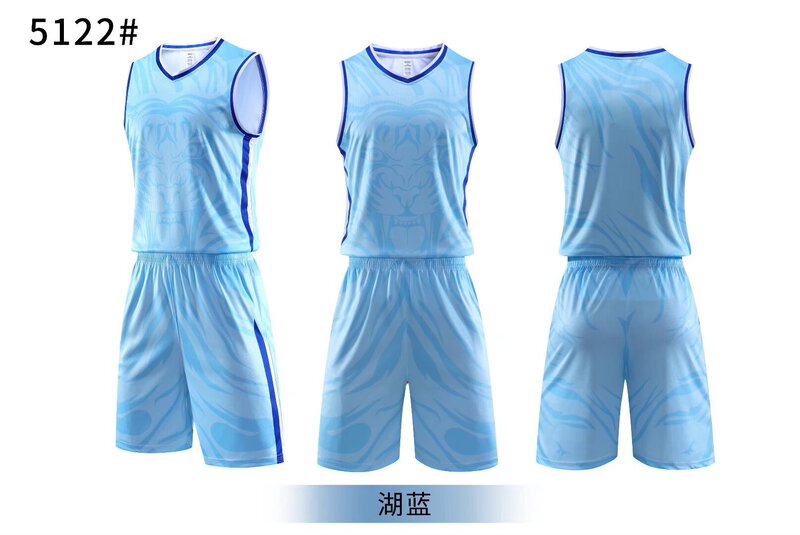 篮球服成人儿童美式运动服背心透气速干CUBA同款夏季宽松篮球套装|undefined